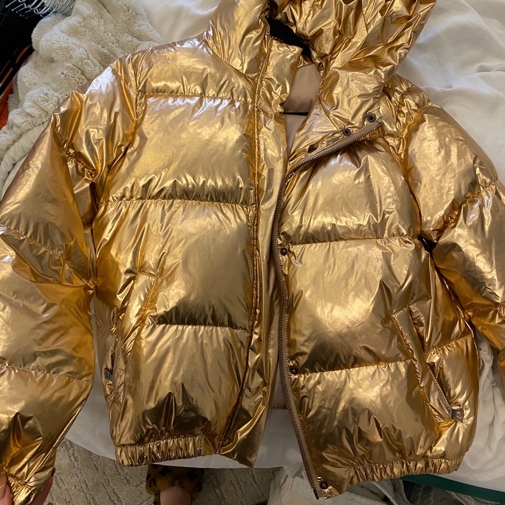Copper puffer jacket - Picture 2 of 4